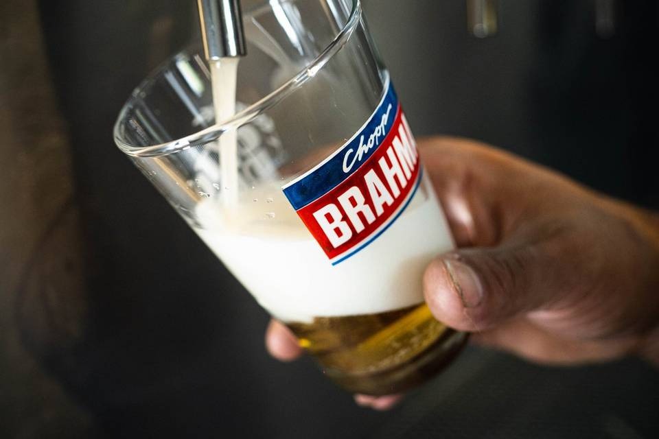 Produção de Chopp brahma